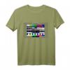 DDR Testbild T-Shirt - 80er & 90er Jahre Ost Kostüm für Mottopartys, Festivals & Nostalgie-Feiern