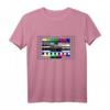 DDR Testbild T-Shirt - 80er & 90er Jahre Ost Kostüm für Mottopartys, Festivals & Nostalgie-Feiern