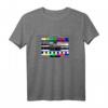 DDR Testbild T-Shirt - 80er & 90er Jahre Ost Kostüm für Mottopartys, Festivals & Nostalgie-Feiern