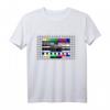DDR Testbild T-Shirt - 80er & 90er Jahre Ost Kostüm für Mottopartys, Festivals & Nostalgie-Feiern