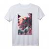 Japan Anime Maske Kitsune Style Samurai Oni Monster T-Shirt – Futuristisches Japan Tier Design für Otaku & Manga Fans