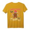 Weihnachtsleckereien T-Shirt - Fröhlicher Lebkuchenmann für Weihnachten, Nikolaus & Geburtstage, Geschenkidee für Kinder & Erwachsene