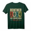 Rentner 2024 Der Countdown Läuft T-Shirt – Humoriges Geschenk für Ruhestand & Verabschiedung