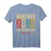 Rentner 2024 Der Countdown Läuft T-Shirt – Humoriges Geschenk für Ruhestand & Verabschiedung