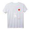 Es gibt immer Hoffnung Ballon Mädchen T-Shirt - Motivationsshirt für junge Frauen mit Herz und Graffiti-Design
