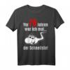Lustiges 70. Geburtstag T-Shirt für Mann und Frau - Humorvolle Deko & Geschenkidee für den 70. Geburtstag 1954
