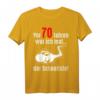 Lustiges 70. Geburtstag T-Shirt für Mann und Frau - Humorvolle Deko & Geschenkidee für den 70. Geburtstag 1954