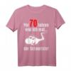 Lustiges 70. Geburtstag T-Shirt für Mann und Frau - Humorvolle Deko & Geschenkidee für den 70. Geburtstag 1954