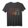 1983 Geburtstag Mann 40 Jahre Deko Lustig – Perfektes Geschenk und Partydekoration für den runden Geburtstag