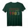 1983 Geburtstag Mann 40 Jahre Deko Lustig – Perfektes Geschenk und Partydekoration für den runden Geburtstag