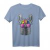 Hippie Lama Love Peace Zeichen T-Shirt – 70er Jahre Hippie Haustier Mode für Tierliebhaber und Friedensfreunde
