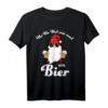 Lustiges Weihnachten T-Shirt Ho Ho hol mir mal ein Bier - Humorvolles Bier-Motiv für Weihnachtsfeiern und Weihnachtsmarktbesucher