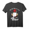 Lustiges Weihnachten T-Shirt Ho Ho hol mir mal ein Bier - Humorvolles Bier-Motiv für Weihnachtsfeiern und Weihnachtsmarktbesucher