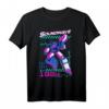 Transformers Soundwave 1984 Retro Grid Logo T-Shirt – Offiziell lizensierte Fanbekleidung für Fans von Autobots, Decepticons & Nostalgie-Liebhaber
