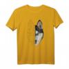Husky Wolf Hund Welpe Tier T-Shirt - Geometrisches Low Poly Origami Design für Hunde- und Wolf-Fans