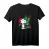 HapPanda Snoopy Happy Holidays T-Shirt - Offiziell lizenziertes Weihnachts- und Geburtstagsdesign