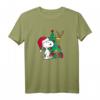 HapPanda Snoopy Happy Holidays T-Shirt - Offiziell lizenziertes Weihnachts- und Geburtstagsdesign
