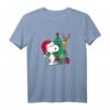 HapPanda Snoopy Happy Holidays T-Shirt - Offiziell lizenziertes Weihnachts- und Geburtstagsdesign