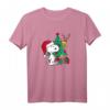HapPanda Snoopy Happy Holidays T-Shirt - Offiziell lizenziertes Weihnachts- und Geburtstagsdesign
