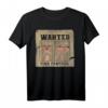 Pink Panther Wanted Poster T-Shirt - Lizenziertes Cartoon Fan Shirt für Nostalgie und Fans