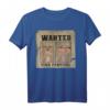 Pink Panther Wanted Poster T-Shirt - Lizenziertes Cartoon Fan Shirt für Nostalgie und Fans