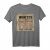 Pink Panther Wanted Poster T-Shirt - Lizenziertes Cartoon Fan Shirt für Nostalgie und Fans