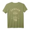 70. Geburtstag Geschenk für Mann & Frau - Vintage T-Shirt Jahrgang 1954, Legendär seit Januar 1954, Perfekt für den besonderen Tag