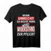 Wenn Unrecht zu Recht wird – Protest T-Shirt mit Brecht Zitat für Demonstranten & Aktivisten, Geschenkidee für politisch Engagierte