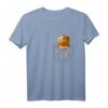Meerschwein in Brusttasche Kinder Geschenk - Lustiges Meerschweinchen T-Shirt für Kids, Erwachsene & Tierliebhaber, perfekt zum Tag des Meerschweinchens, Geburtstag & Weihnachten