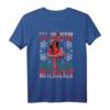Marvel Deadpool Weihnachten I'll Be Your Nutcracker T-Shirt - Lustiges Marvel Fan-Shirt für die Feiertage