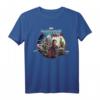 Marvel Guardians of the Galaxy 2 Team Round Graphic T-Shirt – Fan Shirt für Marvel und Superhelden Fans