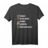 Eat Sleep Anime Gaming Repeat T-Shirt – Lustiges Manga-Design für Anime- und Videospiel-Liebhaber, perfekt als Geschenk für Kinder, Teenager und Fans