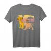HapPanda Lion King T-Shirt mit Simba & Nala - Nostalgisches 90s Merchandise für Fans