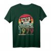Vintage 1979 Geburtstag Retro T-Shirt mit Kassette – Lustiges Geschenk zum 43. Geburtstag für Männer und Frauen