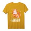 Meerschweinchen Wheek Damen Mädchen T-Shirt – Lustiges Haustier Geschenk für Meerschweinchenliebhaberinnen, Mamas & Tierfans zum Geburtstag & Weihnachten