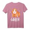 Meerschweinchen Wheek Damen Mädchen T-Shirt – Lustiges Haustier Geschenk für Meerschweinchenliebhaberinnen, Mamas & Tierfans zum Geburtstag & Weihnachten