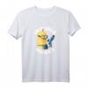 Despicable Me Minions Tim Troublemaker White Text T-Shirt - Offiziell lizenzierte Minions Kleidung für Kinder & Fans