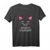 Schlafmütze Frauen Mädchen mit Katzen Motiv - Bequemes Schlafshirt für Morgenmuffel, Langschläfer & als Geschenk für Damen und Mädchen