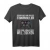 Zocken Reichet mir den Controller König PS5 Konsole Gamer T-Shirt – Lustiges Gaming T-Shirt für Zocker und E-Sport Fans