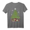 Star Wars May The Force Be With You Weihnachtsbaum Stack T-Shirt - Offizielles Star Wars Merchandise für Weihnachten