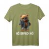 Nö Einfach Nö Lustiges Teddy Spruch T-Shirt – Ironisches Statement für Teddybär Liebhaber, Papa & Mama, perfekte Geschenkidee