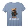 Nö Einfach Nö Lustiges Teddy Spruch T-Shirt – Ironisches Statement für Teddybär Liebhaber, Papa & Mama, perfekte Geschenkidee