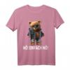 Nö Einfach Nö Lustiges Teddy Spruch T-Shirt – Ironisches Statement für Teddybär Liebhaber, Papa & Mama, perfekte Geschenkidee