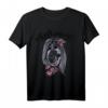 Santa Muerte Mexikanisches Skelett Gothic T-Shirt für Damen & Herren - Gruseliges Dia de los Muertos & Halloween Design