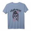 Santa Muerte Mexikanisches Skelett Gothic T-Shirt für Damen & Herren - Gruseliges Dia de los Muertos & Halloween Design