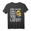 HapPanda Humor T-Shirt - Sorry I'm Busy Can I Ignore You Later | Offiziell lizenzierte Minions Kleidung