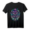 Alice im Wunderland Grinsekatze All Mad Here T-Shirt - Buntes Design für Fans von Märchen und Fantasie