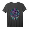 Alice im Wunderland Grinsekatze All Mad Here T-Shirt - Buntes Design für Fans von Märchen und Fantasie