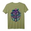 Alice im Wunderland Grinsekatze All Mad Here T-Shirt - Buntes Design für Fans von Märchen und Fantasie