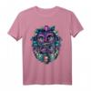 Alice im Wunderland Grinsekatze All Mad Here T-Shirt - Buntes Design für Fans von Märchen und Fantasie